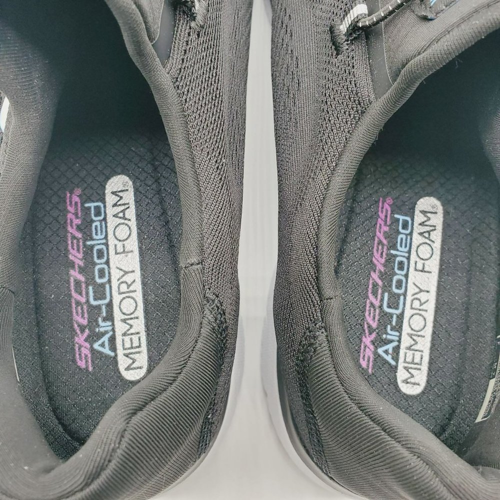 New Skechers Womens sz 10 Black Memory Foam - Picture 8 of 9